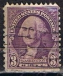 Stamps United States -  Scott  720  Washington   (6)