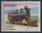 Stamps Nicaragua -  S1133 - Trenes