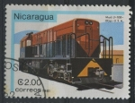 Sellos del Mundo : America : Nicaragua : S1137 - Trenes