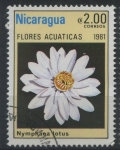 Sellos de America - Nicaragua -  S1118 - Flores acuáticas
