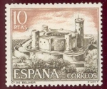 Stamps : Europe : Spain :  1970 Castillos de España. Bellver - Edifil:1981