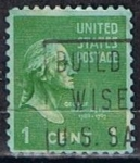 Stamps United States -  Scott  804 Washignton (4)