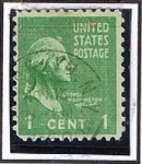 Stamps United States -  Scott  804 Washington (2)