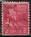 Stamps United States -  Scott  806 Adams (8)