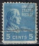 Sellos de America - Estados Unidos -  Scott  810 Monroe (2)