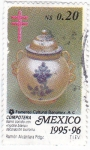 Stamps Mexico -  barro cocido- compotera