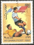 Stamps Afghanistan -  Fútbol