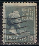 Stamps United States -  Scott  820  Buchanan