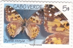 Sellos del Mundo : Africa : Cape_Verde : mariposas