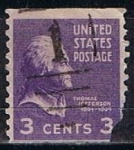 Stamps United States -  Scott  842  Jefferson (4)
