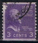 Stamps United States -  Scott  842  Jefferson (6)