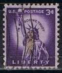 Stamps United States -  Scott  1035 Statua de la Livertad (3)