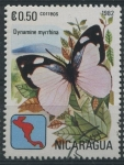 Stamps Nicaragua -  S1148 - Mariposas