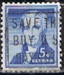 Stamps United States -  Scott  1038 Monroe (2)
