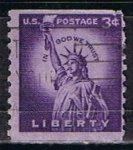 Stamps United States -  Scott  1057 Estatua de la Livertad (4)