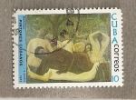 Stamps Cuba -  Pintores cubanos:bañistas