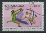 Sellos de America - Nicaragua -  S1103 - Copa Mundial de Futbol España '82