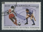 Sellos del Mundo : America : Nicaragua : S1107 - Copa Mundial de Futbol España '82