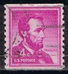 Sellos de America - Estados Unidos -  Scott  1058 Lincoln (8)
