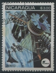 Sellos de America - Nicaragua -  SC989 - Satélite