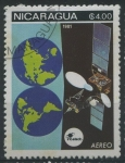 Stamps Nicaragua -  SC990 - Satélite