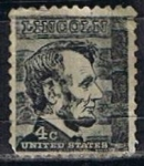 Sellos de America - Estados Unidos -  Scott  1282 Lincoln