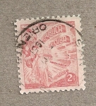 Stamps Cuba -  Alegoría bandera cubana