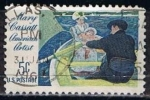 Stamps United States -  Scott  1322 Mary cassatt Painting
