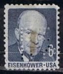 Stamps United States -  Scott  1393 Eisenhower