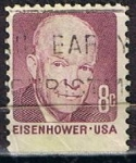 Stamps United States -  Scott  1395  Eisenhower (3)