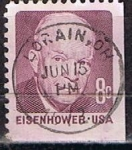 Sellos de America - Estados Unidos -  Scott  1395  Eisenhower (5)