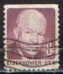 Sellos de America - Estados Unidos -  Scott  1395  Eisenhower (4)