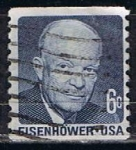 Stamps United States -  Scott  1401 Eisenhower