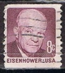 Stamps United States -  Scott  1402 Eisenhower (2)