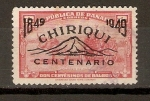 Sellos de America - Panam -  INCORPORACIÒN   DE   LA   PROVINCIA   DE   CHIRIQUÌ