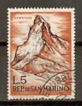 Sellos de Europa - San Marino -  PICO   CERVINO