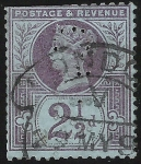 Stamps United Kingdom -  Queen Victoria Jubilee Issue