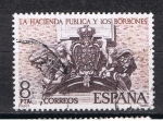 Sellos de Europa - Espaa -  Edifil  2573  La hacienda Pública y los Borbones.   