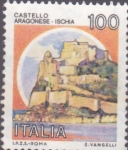 Stamps Italy -  castillo aragonese -ischia