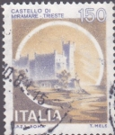 Stamps Italy -  castillo de miramare- trieste