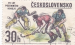 Sellos de Europa - Checoslovaquia -  deportes- hockey
