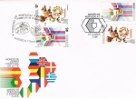 Stamps Spain -  SPD INGRESO DE PORTUGAL Y ESPAÑA EN LA COMUNIDAD EUROPEA