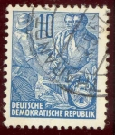 Stamps : Europe : Germany :  1953 Plan Quinquenal Ybert:121