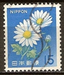 Stamps Japan -  Chrysanthemums-Crisantemos.