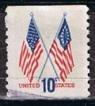 Stamps United States -  Scott  1519 Banderas