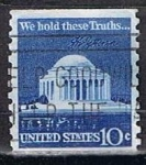 Stamps United States -  Scott  1520  Monumento Jefferson (2)