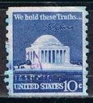 Stamps United States -  Scott  1520  Monumento Jefferson (4)