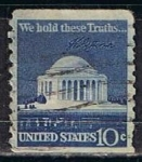 Stamps United States -  Scott  1520  Monumento Jefferson (6)