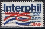 Stamps United States -  Scott  1632  Interphil (3)