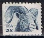 Stamps United States -  Scott  1949 Bighom Sheep (7)